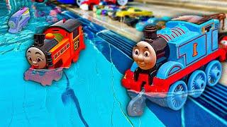 Looking for Thomas & Friends toys | Thomas The Train & Friends swimming in the pool