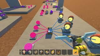 Scrap mechanic  The basics of LOGIC GATES and controllers with some examples