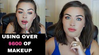 FULL FACE USING OVER $600 OF MAKEUP | LISA ELLIS BEAUTY
