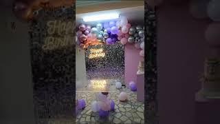 pullu panel kız çocuğu doğum günü organizasyonu 