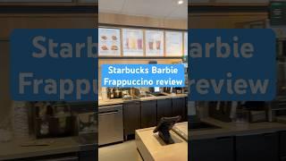 Starbucks Barbie Frappuccino review