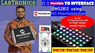 WS2812 Neo Pixels interfacing with PIC Microcontroller #12f675, #12f, #16f #18f