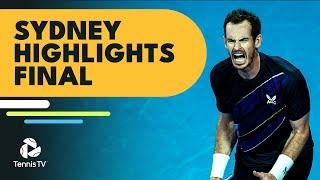 Aslan Karatsev vs Andy Murray In Title Showdown  | Sydney Tennis Classic 2022 Final Highlights