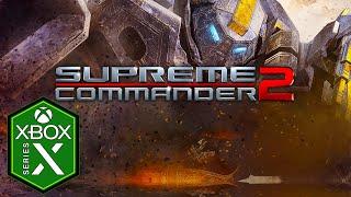 Supreme Commander 2 Xbox Series X Gameplay