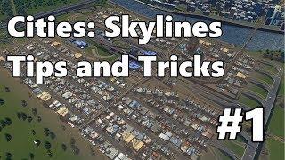 Cities: Skylines - Tips and Tricks #1 - Efficient Industrial Zone