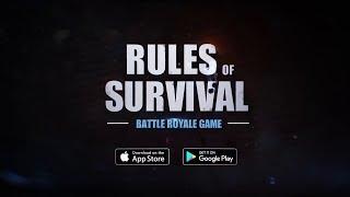 Rules of survival gameplay player unknowns Battlegrounds android обзор новинки на андроид