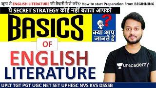 ये SUCCESS की SECRET STRATEGY कोई नहीं बताता आपको || WHAT ARE THE BASICS OF ENGLISH LITERATURE