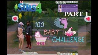 " EVA AND SALIM " | 100 BABY CHALLENGE |  THE SIMS 4 INDONESIA | PART 1