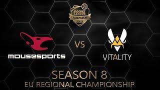 mousesports vs. Renault Vitality | RLCS Season 8 | Regional Championship