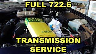 Mercedes Benz 722.6 Transmission Fluid, Filter, and Pilot Bushing Change