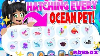 GETTING *EVERY NEW OCEAN PET* in OVERLOOK BAY (roblox)