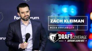 Zach Kleiman on Memphis Grizzlies Drafting Zach Edey