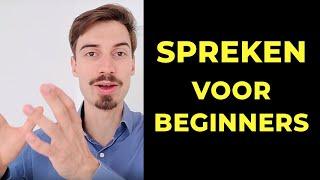 Spreken In Het Openbaar Voor Beginners