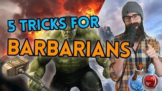 5 Tricks All Good Barbarians Know In D&D