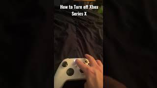 Easiest Way to Turn off Xbox Series X #shorts