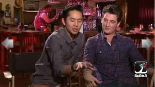 Justin Chon & Miles Teller talk about their near death experience on the set of 21 & Over