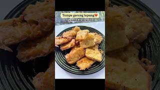 Tempe goreng tepung️ #masakansederhana #cooking