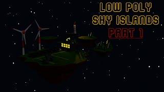 Learning Blender: Low Poly Sky Islands Part 1