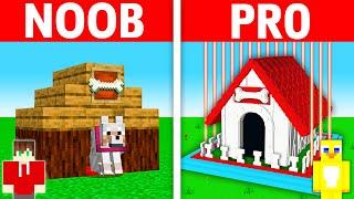 NOOB vs PRO: BEST DOG HOUSE BUILD CHALLENGE TO PROTECT MY DOG