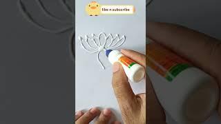 Lotus glitter magic #shorts #satisfying #coloringmagic #art