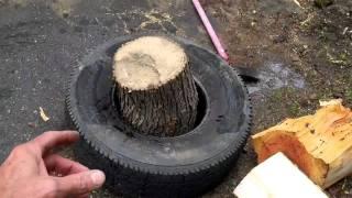 (129) This Old Tool-- Wood Splitting Trick