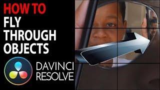 HOW TO: Fly through Objects in Videos | Davinci Resolve 15 & 14