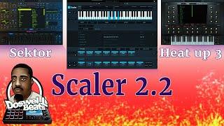 Using scaler 2.2 Heat up 3 and Sektor to make a fire beat