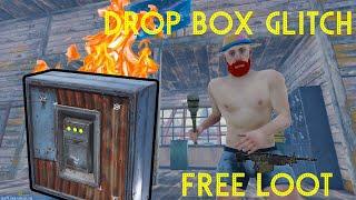 Drop Box Glitch Rust Console (Free Loot) DONT USE DROPBOXES!!