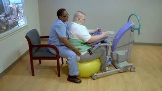 Sara Plus Rehab sitting balance | Patient Handling | Arjo Global