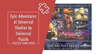 Timelapse of a Universal Puzzle The Epic Adventures At Universal Studios | V357