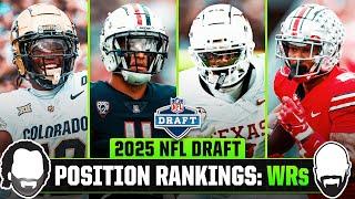 Ranking The Top Wide Receivers Of The 2025 NFL Draft Class