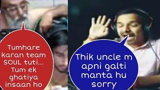 Owais Dad angry on thug, abuse Thug, thug apologize, Ronak vs owais vs Thug controversy