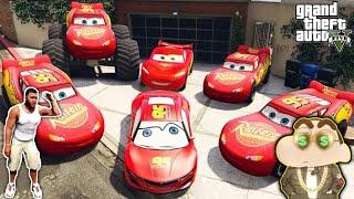 Shinchan Became Riches Persian in GTA 5 | Shinchan Stolen Liquean McQueen Car in GTA 5 [Hindi]