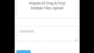 AngularJS Drag and Drop File Upload