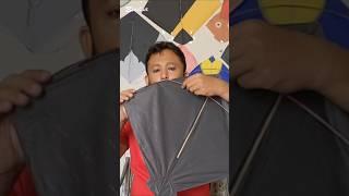 How to correct the broken earning of the kite#shortfeed#kiteflying