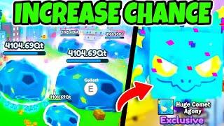 How To INCREASE YOUR CHANCE For Massive Comets Event Spawning In Pet Simulator X! (Roblox) - COMETS