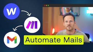 Send AUTOMATED MAILS after form submissions in Webflow