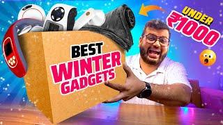 I BOUGHT Cheap WINTER GADGETS From Amazon ️ Gadgets Under ₹500/₹1000 - Ep #34