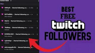 Best Free Twitch Followers [2025] | Twitch Services | Discord Server