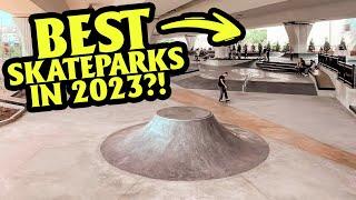 10 BEST SKATEPARKS IN AMERICA IN 2023!