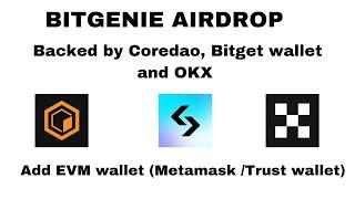 ZLOT BITGENIE || WSPIERANE PRZEZ COREDAO, BITGET I OKX