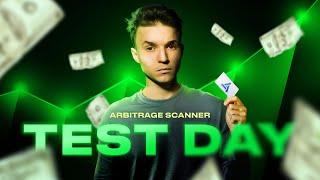 Arbitrage scanner test day. How to earn on crypto arbitrage