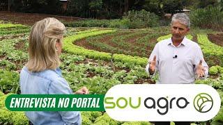 Magrão: o homem que virou milionário vendendo alface - ENTREVISTA PARA O CANAL SouAgro.