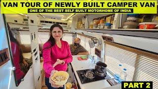VLOG 289OMG NOTHING CAN BE A BETTER HOME THAN THIS ON WHEELS/ VAN TOUR OF CAMPER VAN IN INDIA