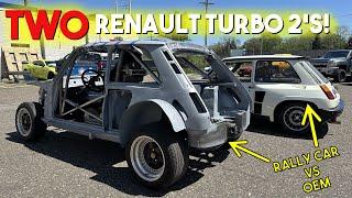 Renault Turbo 2 RALLY SUSPENSION Install + Special Visit EP.12