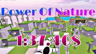 run pro - Power Of Nature 1:37.408 WR