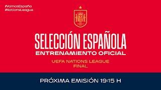 EN DIRECTOEntrenamiento oficial  Selección Española |  SEFUTBOL
