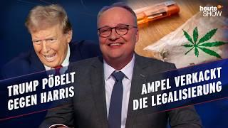 Ein Monat bis zur Wahl: Wie will Trump die Frauen überzeugen? | heute-show vom 04.10.2024