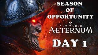 Season of Opportunity Begins! New World: Aeternum Live! Part 1