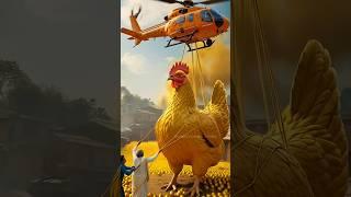 "Grandma's chicken was too productive... so she got arrested?! "#ai #baby